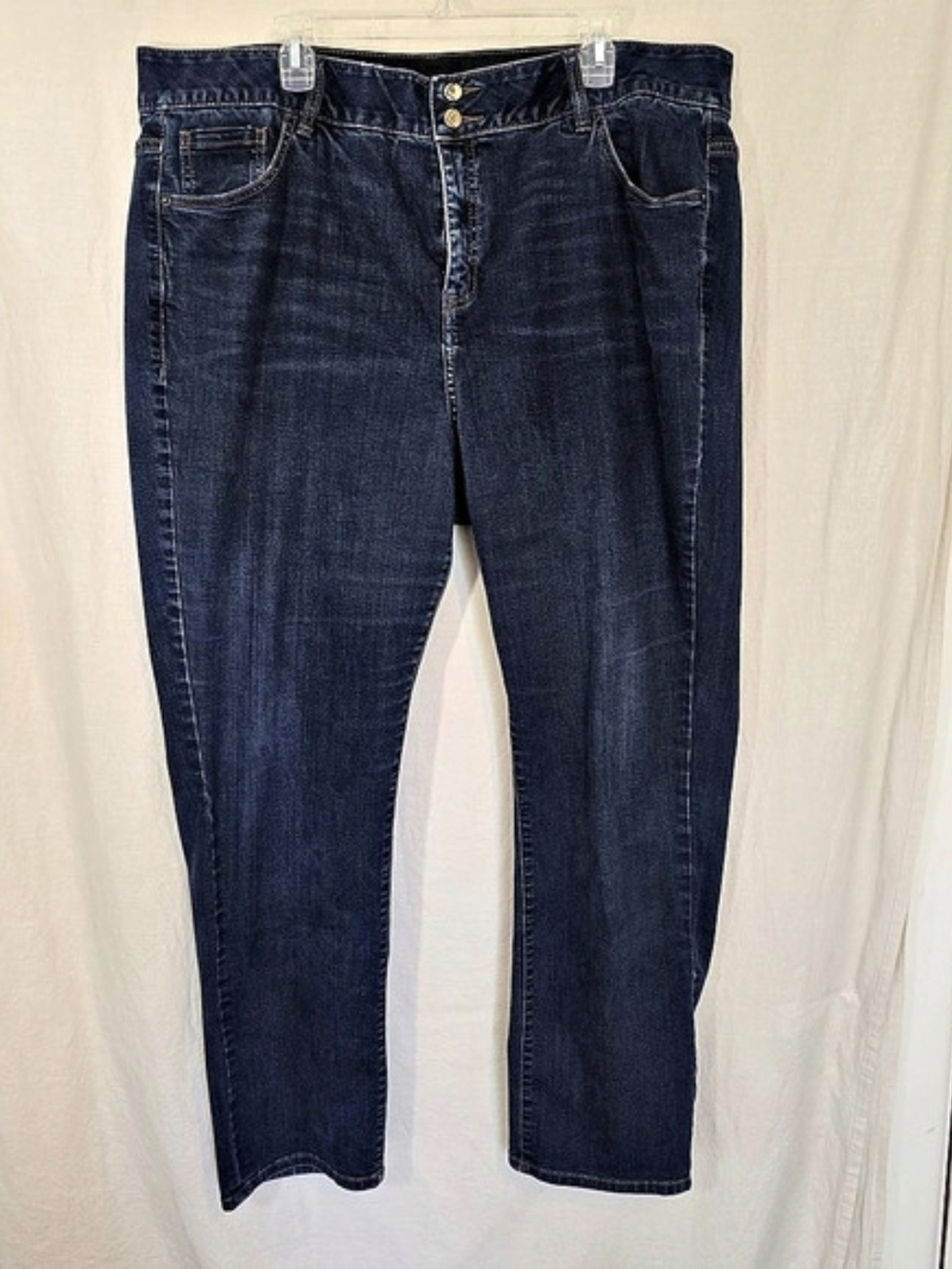 Lane Bryant Tighter Tummy High Rise Straight Jeans 24R